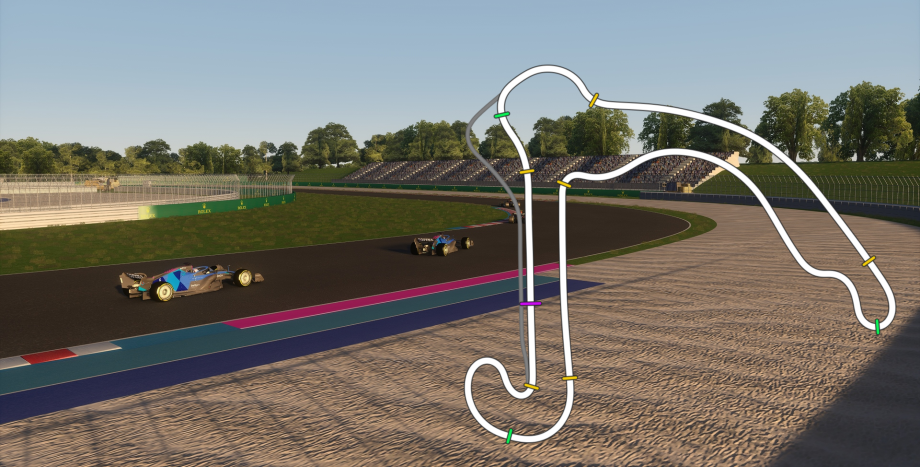 Balaton Park Circuit, layout f1