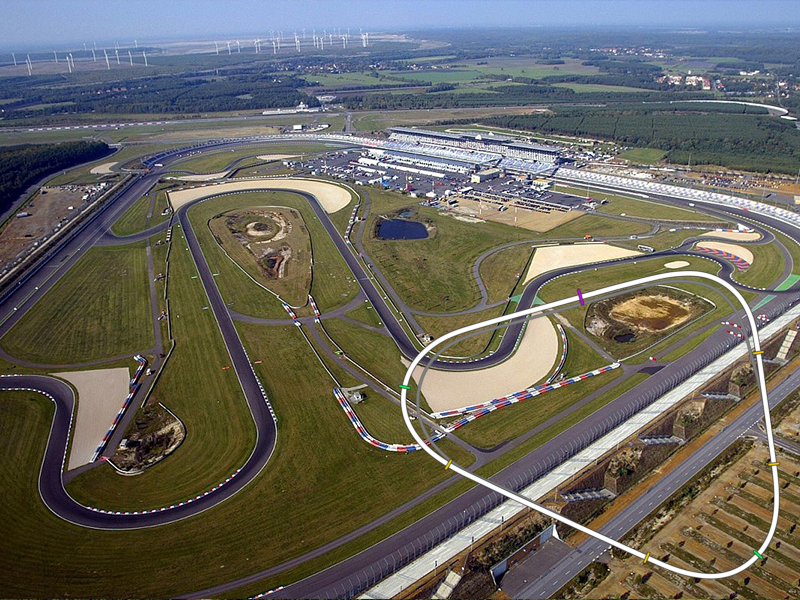 Lausitzring, layout layout_oval
